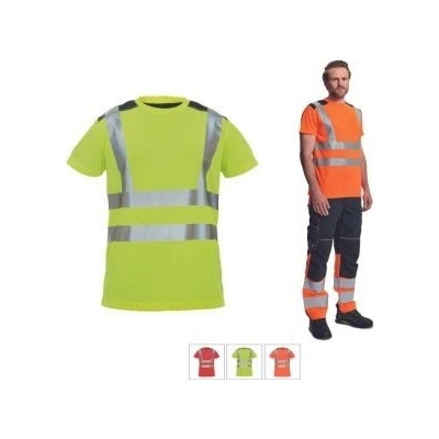 Cerva Knoxfield Hvps tričko krátký rukáv oranžová S