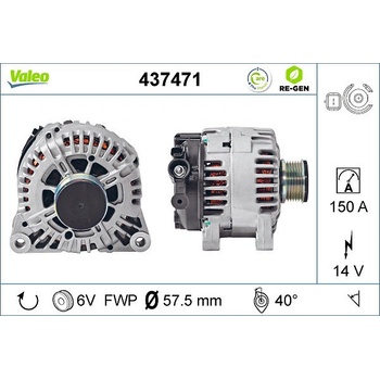 generátor VALEO 437471