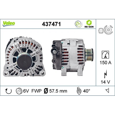 generátor VALEO 437471