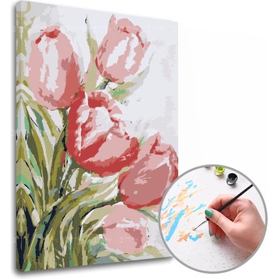 Malování podle čísel TULIPÁNY