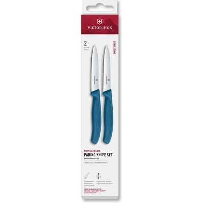 Victorinox Sada 2 ks nožů Swiss Classic 11 cm v krabičce modré