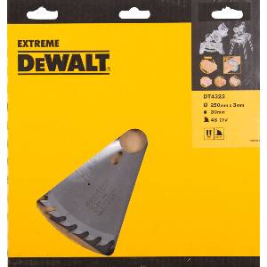 DEWALT нож за трион ATB 10° 250 x 30 мм 48 зъба DT4323 (DT4323)