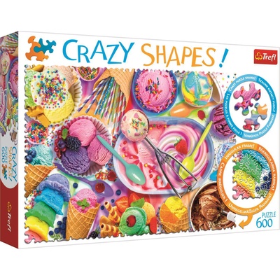 Trefl - Puzzle Crazy Shapes puzzle Sweet dream - 600 piese