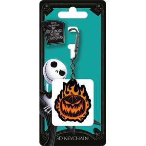 Pyramid Ключодържател Pyramid The Nightmare Before Christmas Flaming Pumpkin