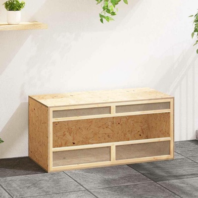 VidaXL terárium kompozitní dřevo 100x47x47 cm 170885
