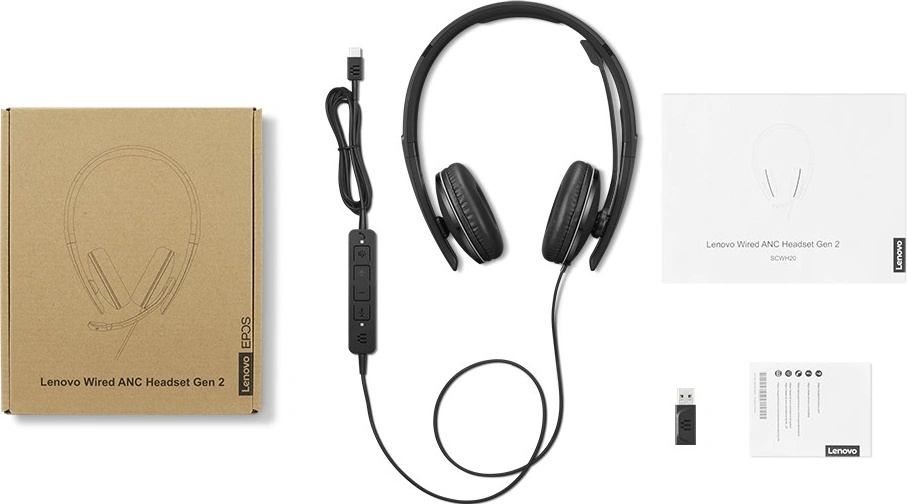 Lenovo Wired ANC Headset Gen 2 (Teams) od 67,35 € - Heureka.sk