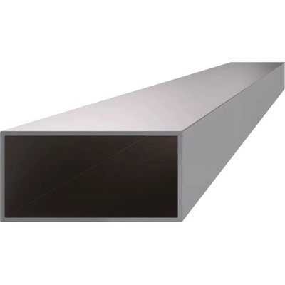 Profil 80 x 40 x 2 x 6000 mm, brúsená nerez AISI 304
