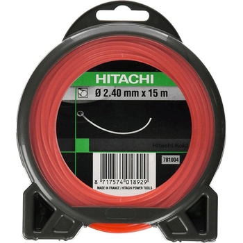 HiKOKI (Hitachi) Корда за тример кръгла безшумна HiKOKI - ф 2.4 mm, 15 m (781004)