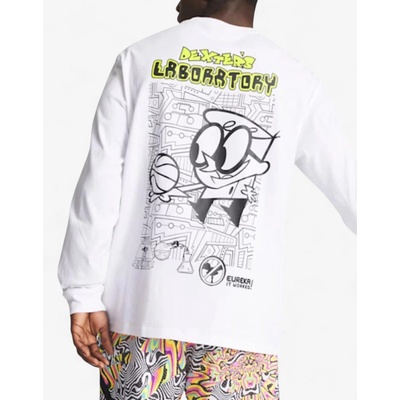 PUMA Melo x Dexter's Laboratory Basketball Long Sleeve Blouse White