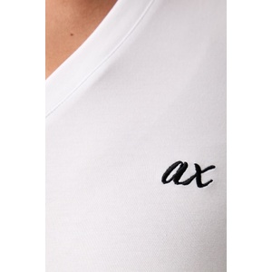Giorgio Armani тениска дамска от памук с еластан (XW002765.AF16294)