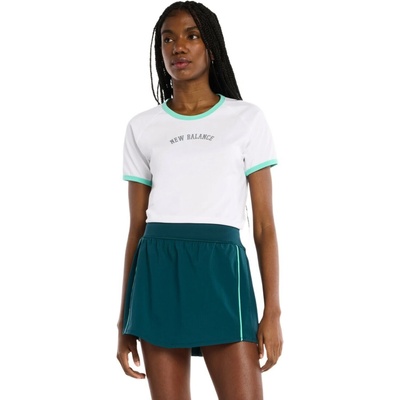 New Balance dámske šortky Tournament Novelty Short Medusa Green