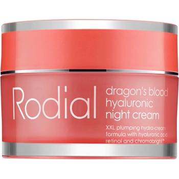 Rodial Dragon's Blood Hyaluronic Night Cream нощен ревитализиращ крем за жени 10 мл