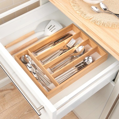 Die moderne Hausfrau Bambusový organizér do šuplíku – Zboží Mobilmania