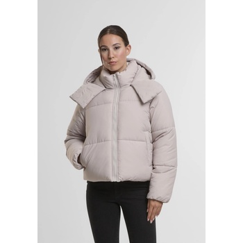 Urban Classics Суичър Ladies Hooded Collar Puffer Jacket cloud XSUB-TB7797-01325 - Камуфлаж, размер S
