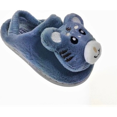 Xcess detské papuče 8078 blue/grey