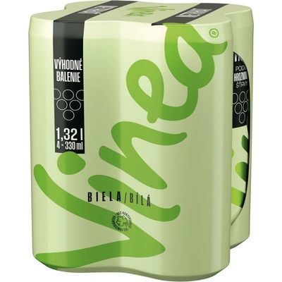 Vinea bílá plech 24 x 330 ml