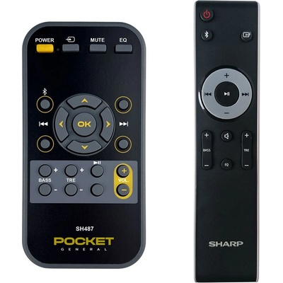 GENERAL Sharp sh487, ht-sb106, ht-sb107, ht-sb147, ht-sbw11 - дистанционно управление дубликат (sh487, ht-sb106, ht-sb107, ht-sb147, ht-sbw11)