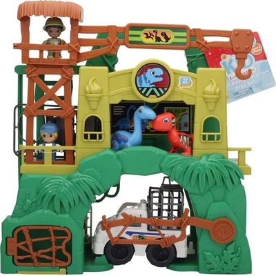 Tiny Kiddom Игрален комлект Tiny Kiddom L&S - Резерват за динозаври, 28 части (533217)