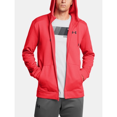 Under Armour Мъжки суитшърт Under Armour UA Armour Fleece FZ Hoodie-RED Under Armour | Cherven | МЪЖЕ | XS