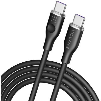 Voltme C2037 Powerlink Moss Series USB-C/USB-C, CTC 5A/100W, 1,8m, černý