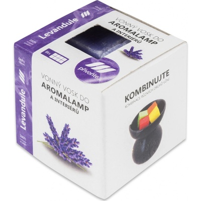 Kozák Levandule přírodní vonný vosk do aromalamp a interiérů 8 kostiček 30 g