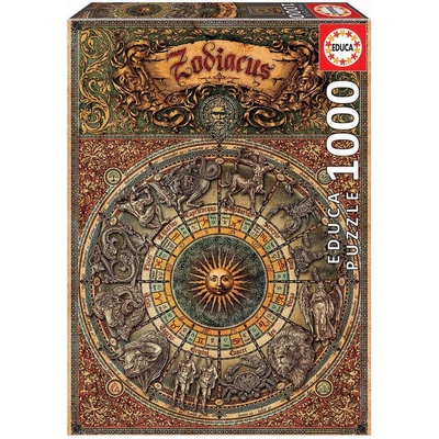 Educa Пъзел Educa - Зодиак, 1000 части (EDU17996)