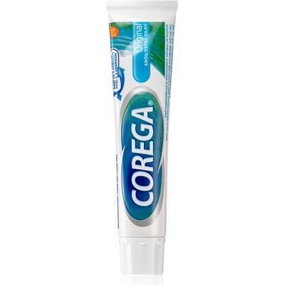 Corega Original Extra Strong лепило крем за зъбни протези с екстра силна фиксация 70 гр