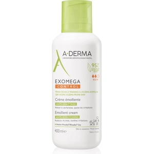 A-DERMA Exomega Control Emollient Cream крем за тяло за много суха чуствителна и атопична кожа 400ml