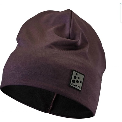 Craft čepice Microfleece Ponytail fialová