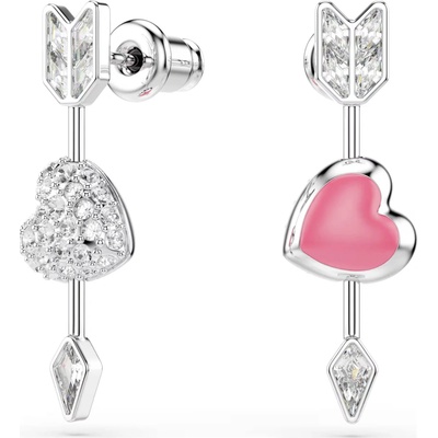 Swarovski Obojstranné náušnice Amorov šíp s kryštálmi Idyllia 5749602