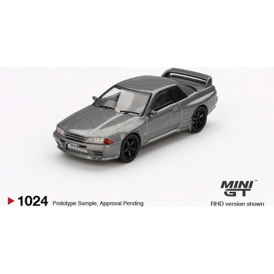 MINI GT Nissan Skyline GT-R NISMO BNR32 CRS Version Dark Metal Gray 1:64