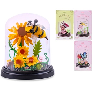 Mikro trading Stavebnice Hmyz s květinou