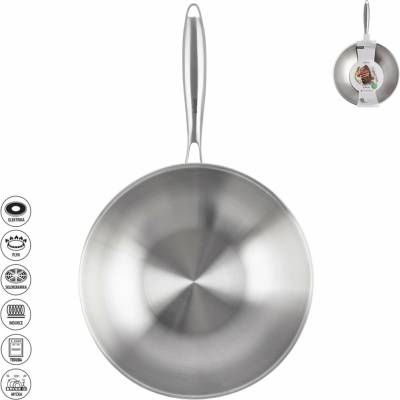 ORION Pánev Wok STEELA pr. 30 cm, nerez