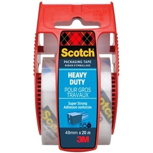 3M Опаковъчно тиксо, диспенсер, 48 mm x 20 m, 3M SCOTCH, прозрачно 7100296013 (7100296013)