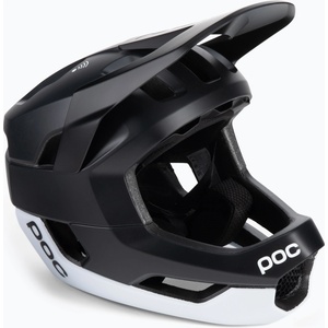 POC Otocon Race MIPS каска за велосипед ураниево черно/водородно бяло матово