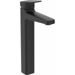Ideal Standard Висок смесител за умивалник Ideal Standard Ceraplan 250, матово черен, с метален изскачащ клапан (BD238XG)