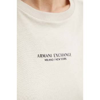 Giorgio Armani Рокля Armani Exchange в бежово дълга със стандартна кройка (8NYACF.YJG3Z)