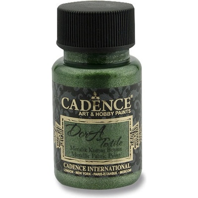 Cadence Textilní barva Dora Textile zelená 50 ml