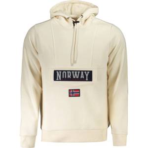 Norway 1963 Мъжки суичър с цип 1963 norway, Размер 2xl, Цвят Бежов (849429_becream)