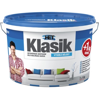 HET Klasik 7+1 kg bílá – Zboží Mobilmania