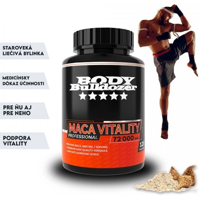 BodyBulldozer Maca Professional 120 kapsúl