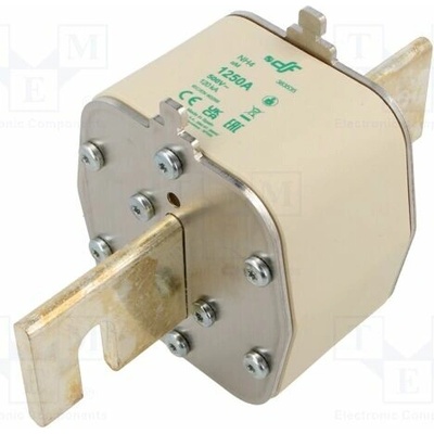 DF ELECTRIC 383535 Pojistka: tavná; 1,25kA; 500VAC; aM; keramická; NH4