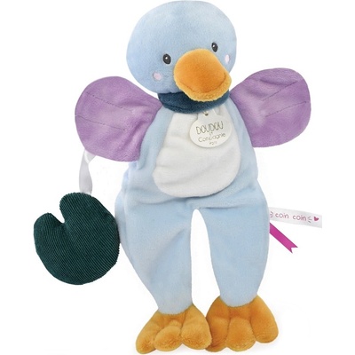 Doudou kačenka s listem 27 cm