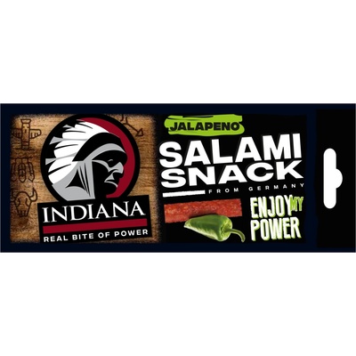 Indiana Jerky Salami Jalapeno 18g