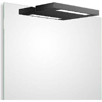DECOR WALTHER Лампа над огледалото Slim Clip On 24 см черен мат (0419060)