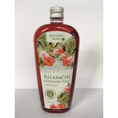 Bohemia Herbs Hadí jed koupelová pěna se syntetickým hadím jedem 500 ml