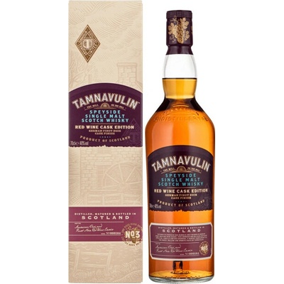 Tamnavulin Red wine 40% 0,7 l (karton)