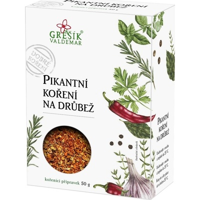 GREŠÍK Pikantné korenie na hydinu 50 g