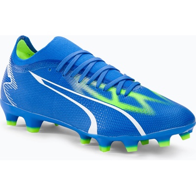 PUMA Ultra Match FG/AG мъжки футболни обувки ultra blue/puma white/pro green