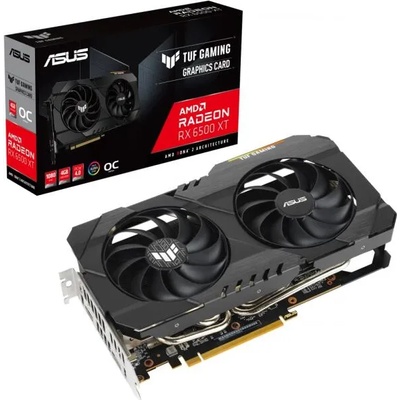 ASUS Radeon RX 6500 XT 4GB GDDR6 64bit (TUF-RX6500XT-O4G-GAMING)